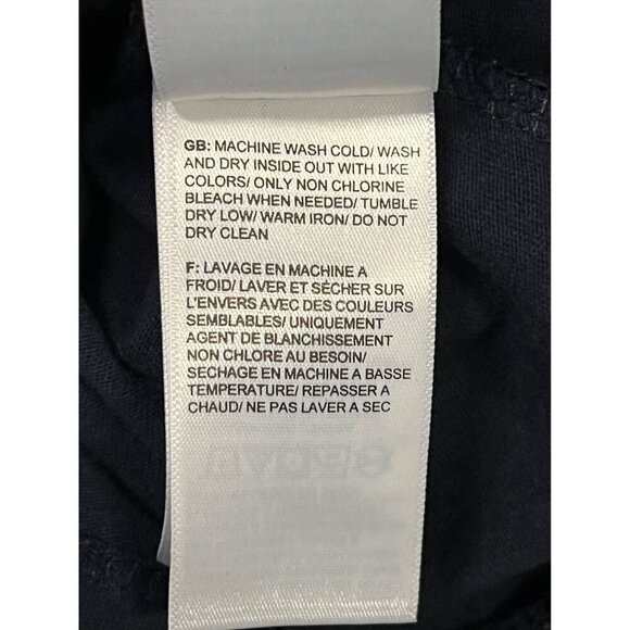 The North Face Men Blue Navy Short Sleeve Tee Shirt Crew Small S Cotton EUC - Picture 7 of 7